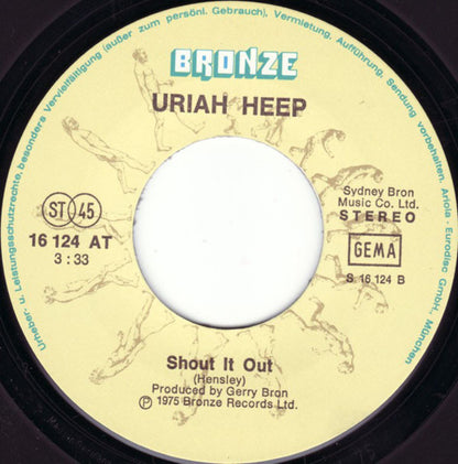 Uriah Heep : Prima Donna (7", Single)