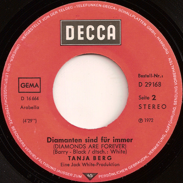 Tanja Berg : Die Nächste Liebe Kommt Bestimmt (7", Single)