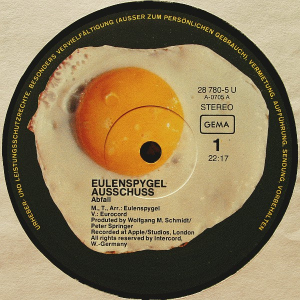Eulenspygel : Ausschuss (LP, Album)