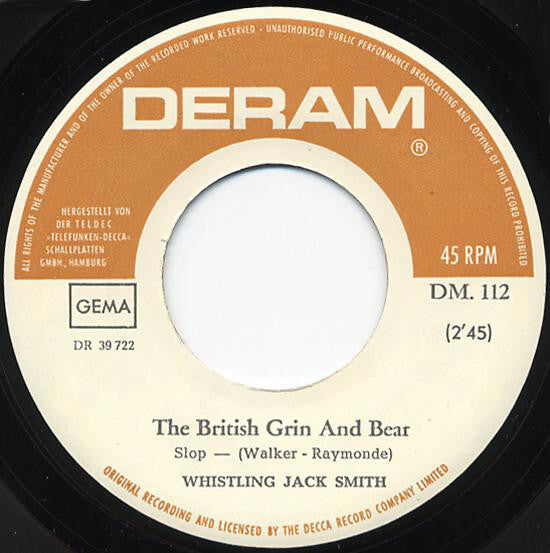 Whistling Jack Smith : I Was Kaiser Bill's Batman (7", Single)