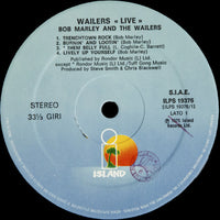 Bob Marley & The Wailers : Live! (LP, Album)