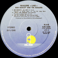 Bob Marley & The Wailers : Live! (LP, Album)