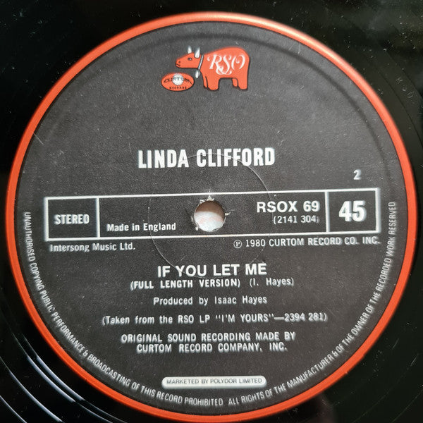 Linda Clifford : Shoot Your Best Shot / If You Let Me  (12")