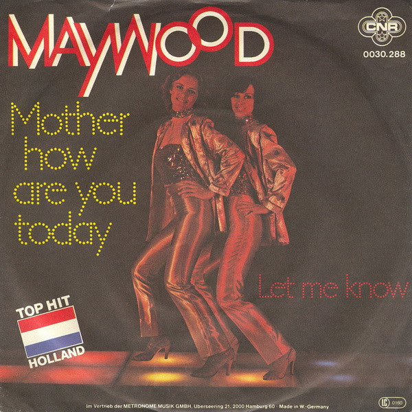 Maywood : Mother How Are You Today (7", Single)