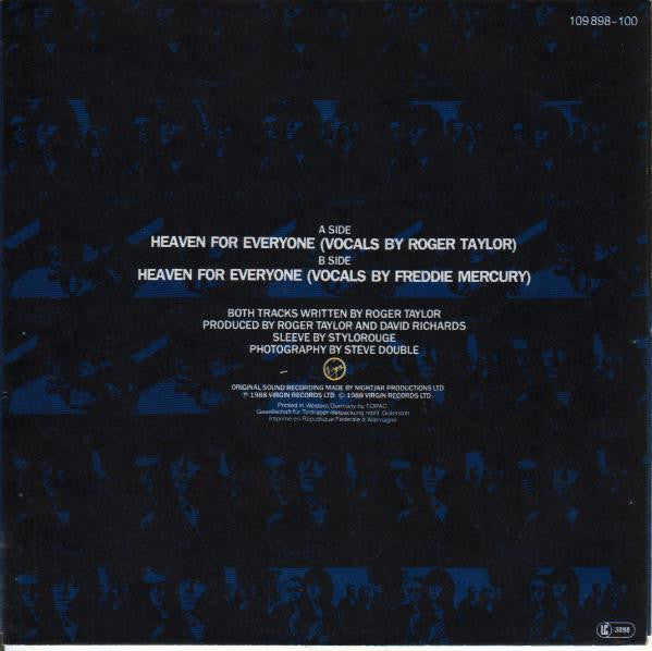 The Cross (3) : Heaven For Everyone (7", Single)