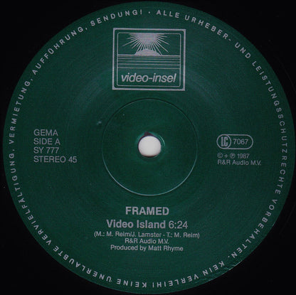 Framed (2) : Video Island (12", Maxi, Ltd)