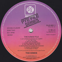 The Kinks : The File Series - The Kinks (2xLP, Comp, Mono)