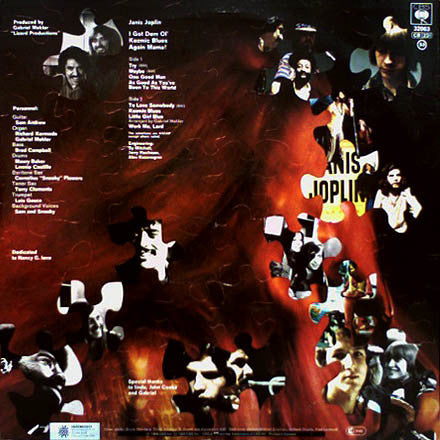 Janis Joplin : I Got Dem Ol' Kozmic Blues Again Mama! (LP, Album, RE)