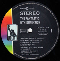 The 5th Dimension* : The Fantastic 5th Dimension (LP, Comp)