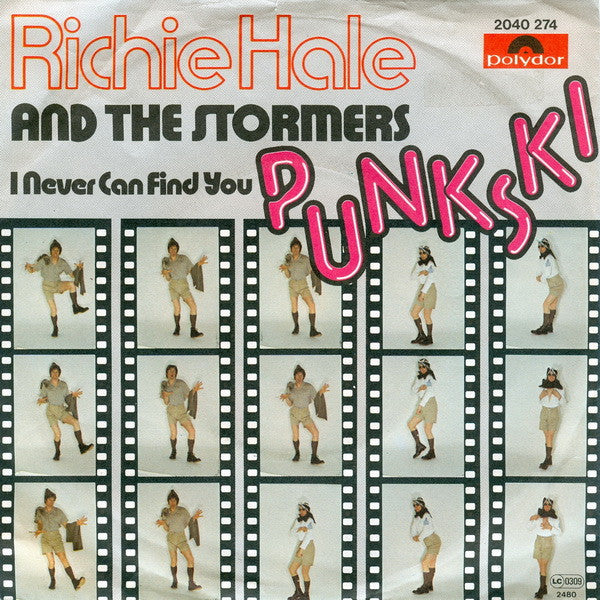 Ritchie Hale & The Stormers : Punkski (7", Single)