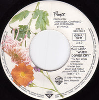 Prince : When Doves Cry (7", Single)