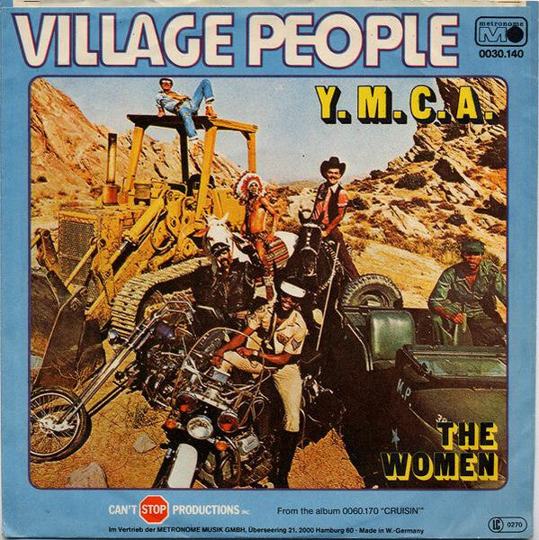 Village People : Y.M.C.A. (7", Single)