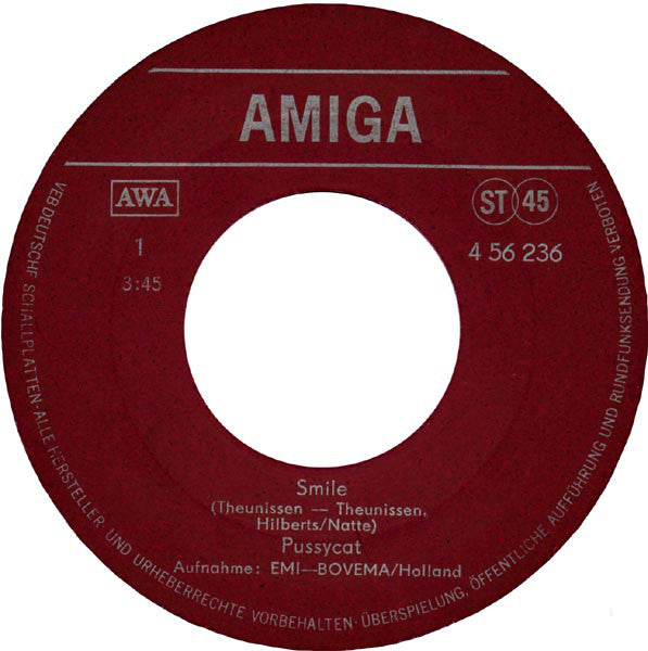 Pussycat (2) : Georgie / Smile (7", Single)