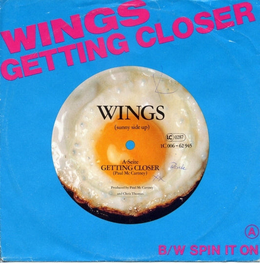 Wings (2) : Getting Closer (7", Single)