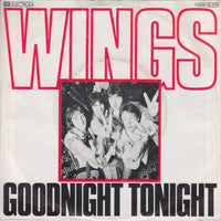 Wings (2) : Goodnight Tonight (7", Single)