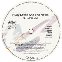 Huey Lewis & The News : Small World (LP, Album)