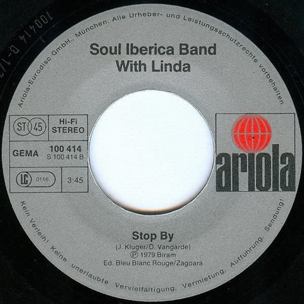 Soul Iberica Band With Linda (25) : Hey Gipsy! (7", Single)