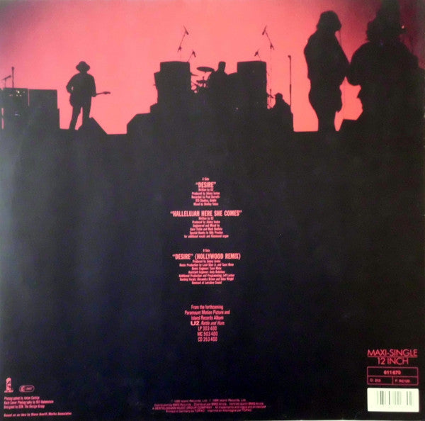 U2 : Desire (12", Maxi)