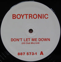 Boytronic : Don't Let Me Down (12", Promo)