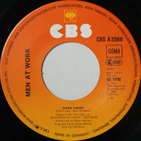 Men At Work : Down Under (7", Single)