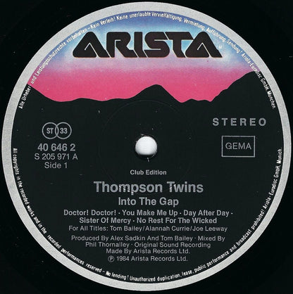 Thompson Twins : Into The Gap (LP, Album, Club)