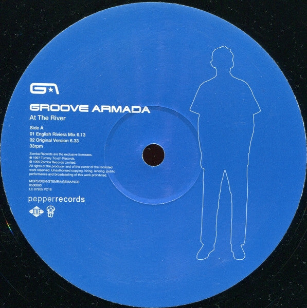 Groove Armada : At The River (12", Blu)