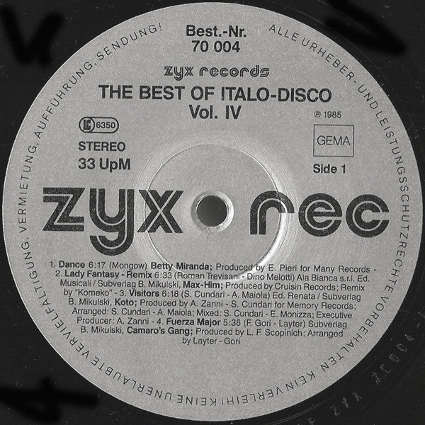 Various : The Best Of Italo-Disco Vol. 4 (2xLP, Comp, Box)