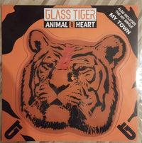 Glass Tiger : Animal Heart (7", Shape, Single, Pic)