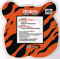 Glass Tiger : Animal Heart (7", Shape, Single, Pic)