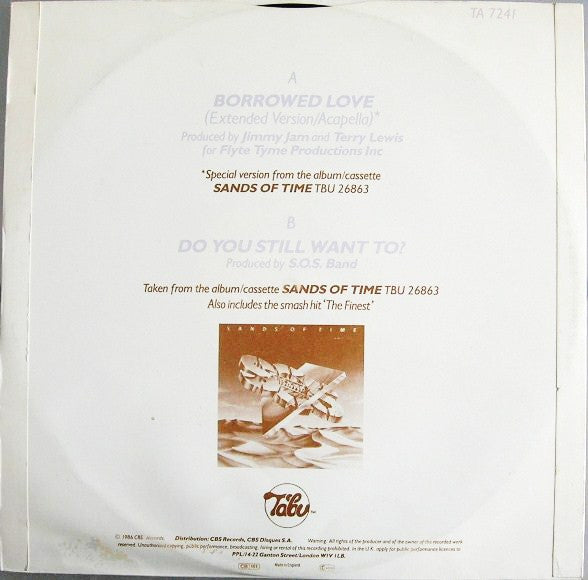 SOS Band* : Borrowed Love (12")