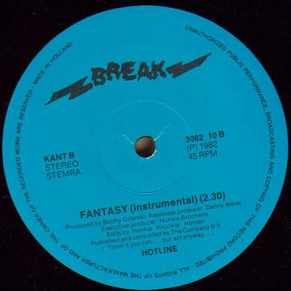 Hotline (2) : Fantasy (12")