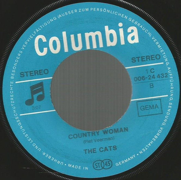 Cats* : One Way Wind (7", Single, Ad1)