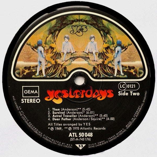 Yes : Yesterdays (LP, Comp)