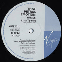 That Petrol Emotion : Tingle (12", Single, Ltd, Num)