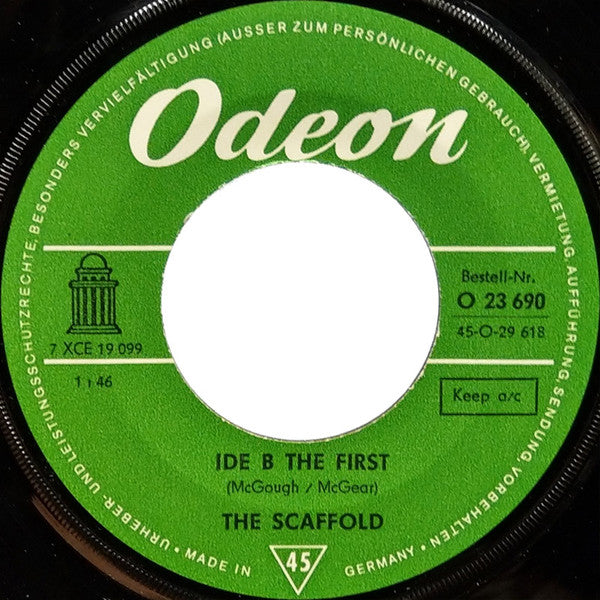 The Scaffold* : Thank U Very Much (7")