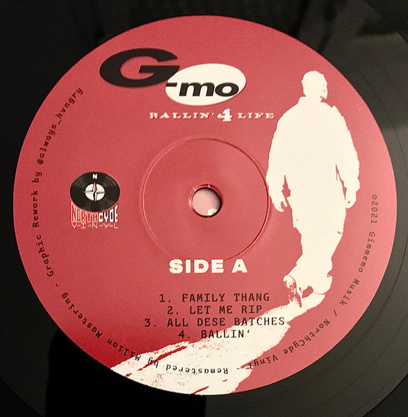 G-Mo : Ballin' 4 Life (2xLP, Album, Ltd, Num, RE, RM)