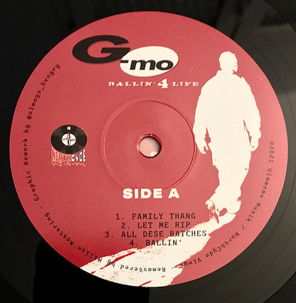 G-Mo : Ballin' 4 Life (2xLP, Album, Ltd, Num, RE, RM)