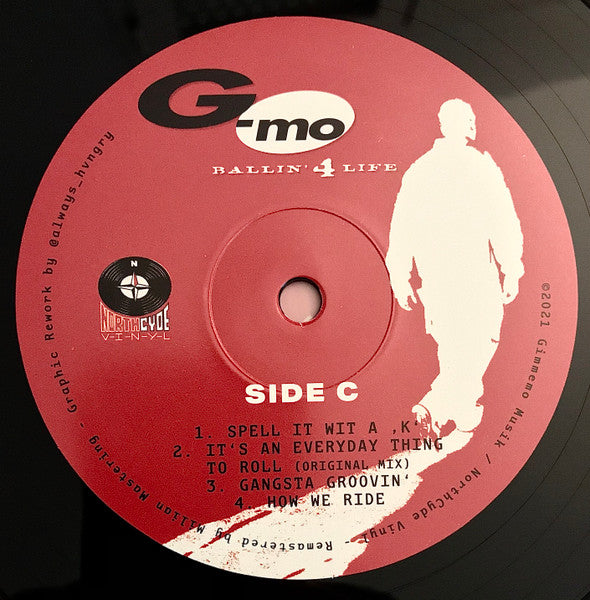 G-Mo : Ballin' 4 Life (2xLP, Album, Ltd, Num, RE, RM)