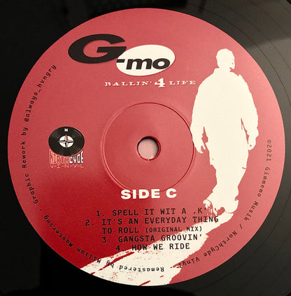 G-Mo : Ballin' 4 Life (2xLP, Album, Ltd, Num, RE, RM)