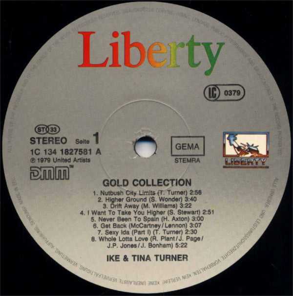Ike & Tina Turner : Gold Collection (2xLP, Comp, Gat)