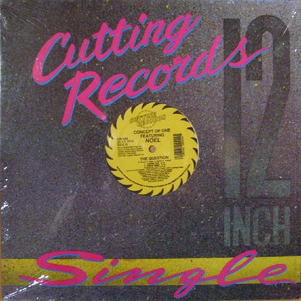 Concept Of One Featuring Noel : The Question (12", Yel)