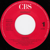 Warrant : Heaven (7", Single)