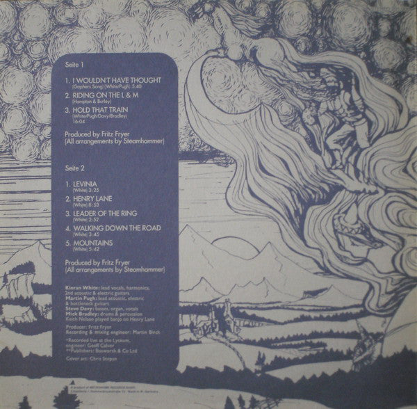 Steamhammer : Mountains (LP, Album, RE)