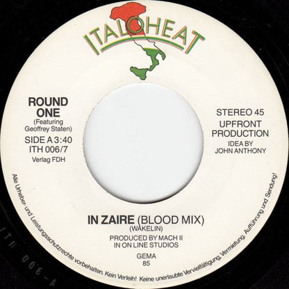 Round One (2) : In Zaire (7", Single)