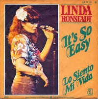 Linda Ronstadt : It's So Easy (7", Single)