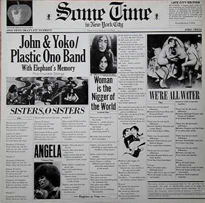 John & Yoko* / Plastic Ono Band* With Elephant's Memory* And Invisible Strings : Some Time In New York City (2xLP, Album, Gat)