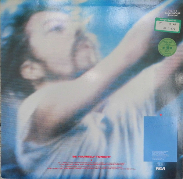Eurythmics : Be Yourself Tonight (LP, Album, Club)