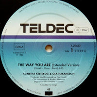 Agnetha Fältskog & Ola Håkansson : The Way You Are (12", Maxi)