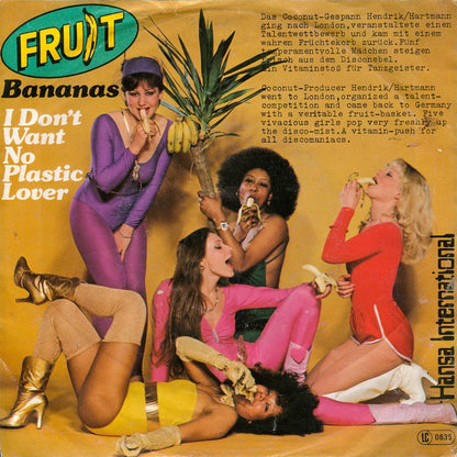 Fruit (6) : Bananas (7", Single, Ora)