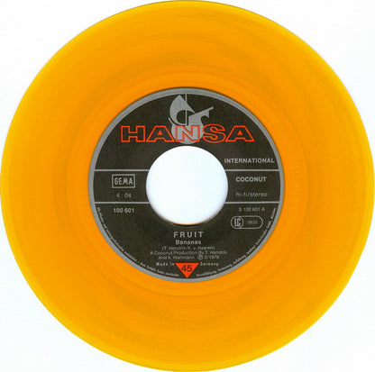 Fruit (6) : Bananas (7", Single, Ora)